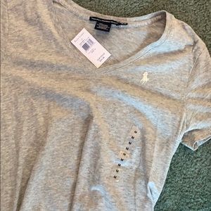 Gray Ralph Lauren Tee